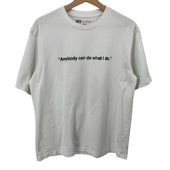 Uniqulo Andy Warhol Banana Pop Art Shirt Mens Sz Small Kosuke Kawamura - Picture 3 of 6
